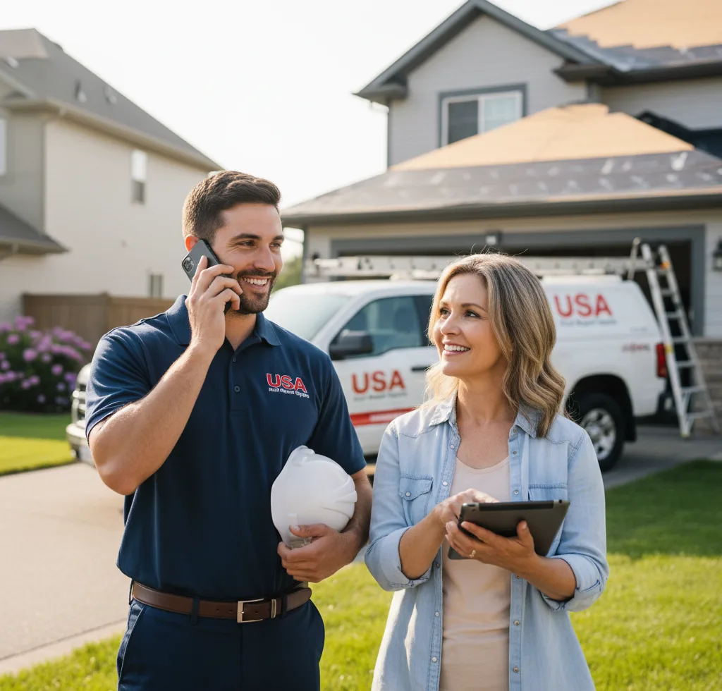 USA Roof Repair Experts customer support in Newington